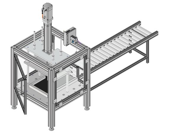 Conception CAO d’une machine spéciale chez Koob Testsystems.
