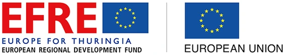 FESR – Europa per la Turingia. Fondo europeo di sviluppo regionale, Unione europea.